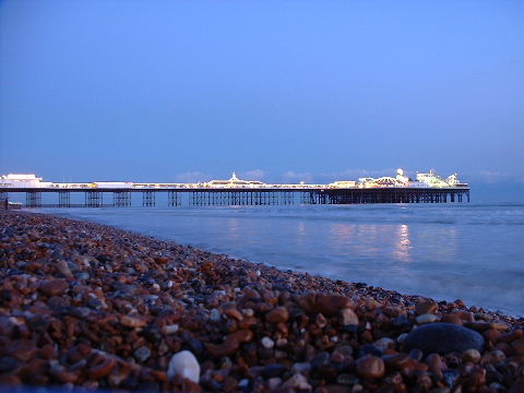 [beach at sunset 2]