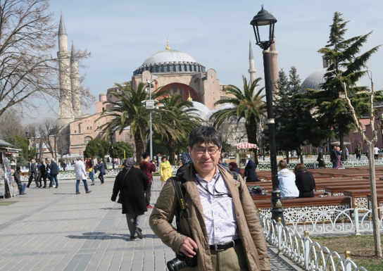 Hagia Sophia, Istanbulにて