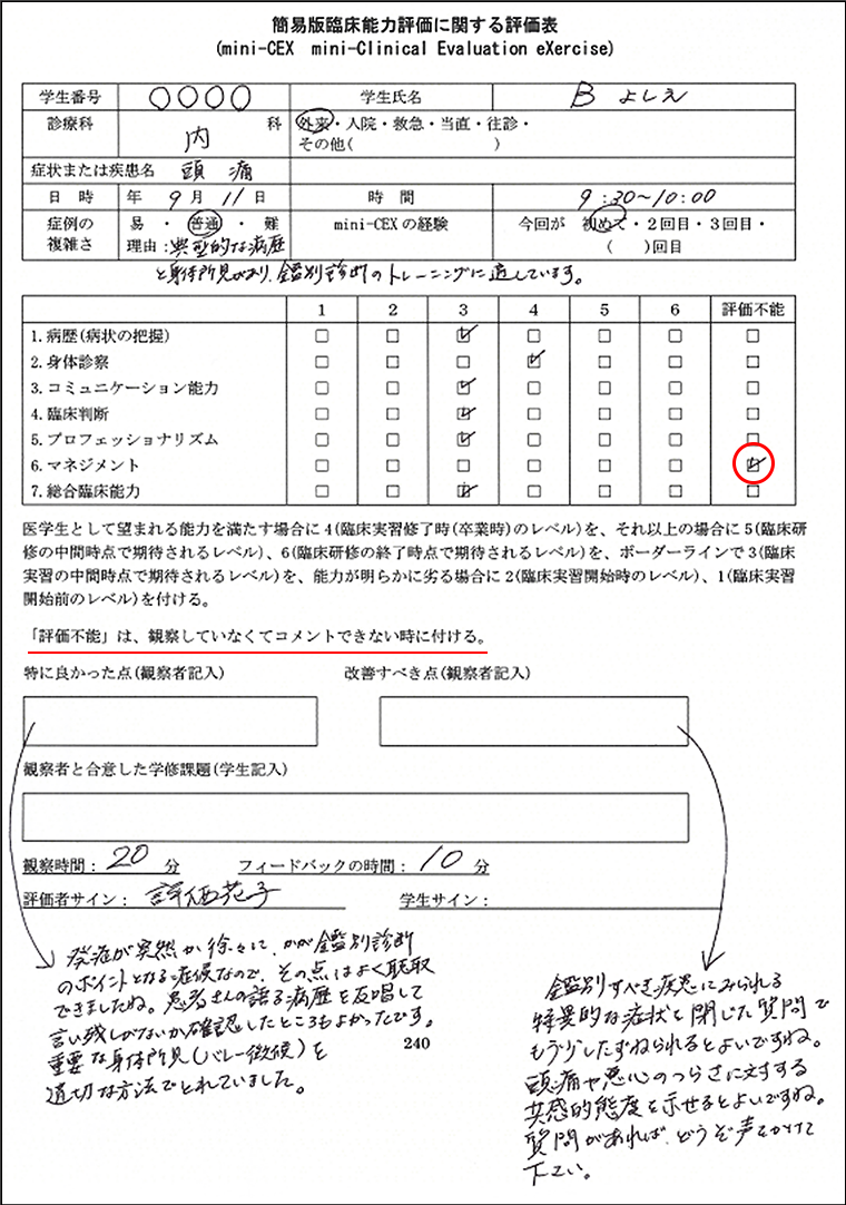 医学教育コアカリ電子版で「マネジメント」と検索