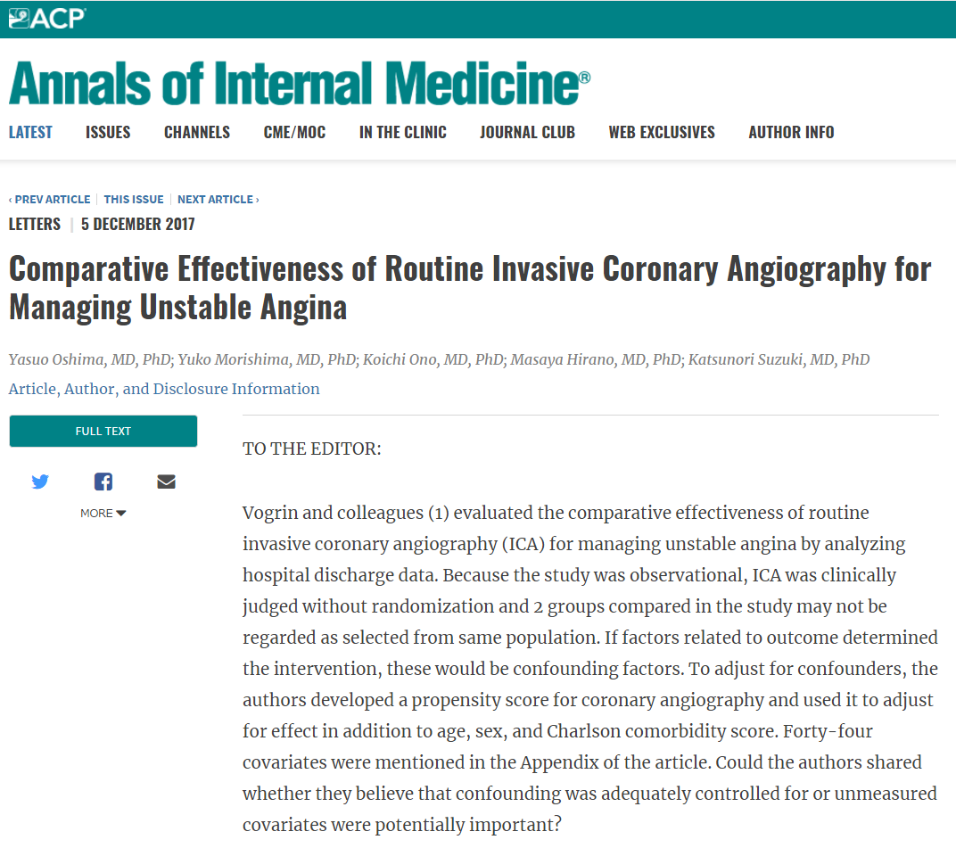 Annals Of Internal Medicine