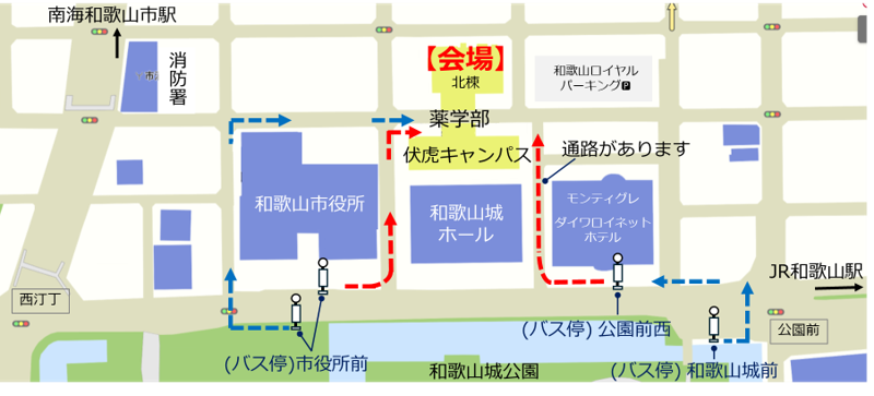 会場周辺図